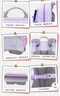 夢(mèng)樂（MoonRock）香港品牌新品小學(xué)生護(hù)脊書包減負(fù)輕便360°安全反光男女兒童背包 淺紫色/夢(mèng)幻美人貓LSS103P-24310 曬單實(shí)拍圖