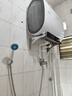 海爾（Haier）扁桶電熱水器一級能效雙管變頻超薄速熱60升 家用雙鎂棒免換儲水式健康凈水洗澡小型50L統帥 50L3300W一級雙膽雙擎速熱10倍大水量 曬單實(shí)拍圖
