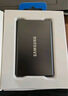 三星（SAMSUNG） 2TB Type-c USB 3.2 移動固態(tài)硬盤（PSSD） T7 灰色 NVMe傳輸速度1050MB/s 手機(jī)直連筆記本外接 曬單實(shí)拍圖