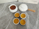 南山先生 得閑側把壺茶盤(pán)套裝家用防燙陶瓷茶壺功夫茶具泡茶器輕奢送禮 曬單實(shí)拍圖