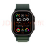 Apple Watch Ultra 2 GPS+蜂窩款49 毫米黑色鈦金屬表殼暗綠色高山回環(huán)式表帶S MXDM3CH/B*企業(yè)專享 曬單實(shí)拍圖