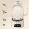 美的（Midea）花漾0膠水全玻璃全自動養(yǎng)生壺 辦公室多功能煮茶壺 燒水壺恒溫電熱水壺煮茶器花茶壺1L YS10B101 曬單實拍圖