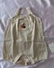 babylove【清倉】嬰兒吊帶連體衣夏季薄款純棉紗布無袖哈衣爬服可愛夏裝 曬單實拍圖