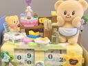 TOP TOY黃油小熊系列正版萬年歷積木拼裝6-12歲兒童玩具女孩生日禮物 曬單實(shí)拍圖