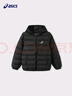 asics亞瑟士童裝25年冬季兒童柔軟舒適三防輕量保暖羽絨服【高充絨量】 黑色 清潔度1000-鴨絨 175 充絨量117.3g 曬單實(shí)拍圖