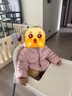 優(yōu)衣庫嬰幼兒寶寶高級輕型羽絨拉鏈連帽外套羽絨服夾克469640 10 水粉色 80 曬單實(shí)拍圖