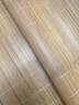 HOME HODO 紅豆家紡涼席1.5米x2米竹席夏天雙面冬夏兩用1.8x2米席子夏季藤席學(xué)生宿舍 水墨年華【反面亞草席】 90cm*190cm 【單竹席】 曬單實(shí)拍圖