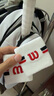 威爾勝（Wilson）官方通用運動(dòng)健身訓練網(wǎng)球高彈吸汗柔軟刺繡護腕腕帶一對2只裝 亮白色-WU00066411WTA 均碼 曬單實(shí)拍圖
