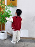 巴帝巴帝秋季新款嬰幼兒女童棒球服美式復古外套潮流時(shí)尚百搭甜點(diǎn)小熊110 曬單實(shí)拍圖