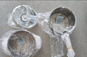 凌豐（LINKFAIR）304不銹鋼奶鍋煮面鍋無涂層熱奶鍋嬰兒輔食鍋燃氣爐電磁爐通用 奶鍋+蒸籠 18cm 2L 曬單實拍圖