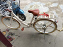 飛鴿（FLYING PIGEON）自行車成人通勤車自行車學(xué)生單車成人自行車通勤自行車女士自行車 標(biāo)配奶油米|單速|(zhì)輻條輪+禮包 24寸適合150-170cm 曬單實(shí)拍圖