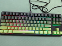 狼途（LANGTU）T88青提三模側(cè)刻客制化機械鍵盤電競游戲辦公有線無線藍(lán)牙鍵盤10000mAh 冰糖雪梨軸靜音 曬單實拍圖