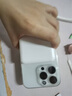 固質(zhì)優(yōu)品【國家3C認證丨官裝正品】蘋(píng)果磁吸充電寶Magsafe移動(dòng)電源20W快充超薄迷你小巧便攜無(wú)線(xiàn)外接電池 【旗艦版】新國標3C認證丨全系通用 可上飛機丨原版1:1丨蘋(píng)果白 曬單實(shí)拍圖