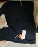 羅蒙（ROMON）高彈力冰絲休閑褲子男商務(wù)修身直筒長(zhǎng)褲子夏季薄款男褲黑色33 曬單實(shí)拍圖