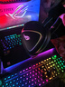 ROG棱鏡2 無線藍牙三模 電競游戲耳機頭戴式 SpeedNova低延遲 318g輕量化 三角洲行動 暗夜黑 曬單實拍圖