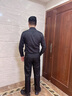 PIERRE CARDIN高檔休閑褲男2025秋冬新款商務(wù)休閑彈力直筒免燙抗皺西裝褲子男 黑色 【春秋款】 32 曬單實(shí)拍圖