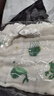 潔麗雅同款 A類純棉嬰兒口水巾6層紗超軟方巾寶寶專用洗臉巾毛巾 花色隨機(jī)25*25 1條 曬單實(shí)拍圖
