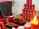 全品屋喬遷之喜新居套裝必備實(shí)用品入宅搬家儀式禮品炮對聯(lián)布置40件全套 曬單實(shí)拍圖