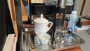 京東京造 茶杯 陶瓷泡茶水杯子辦公室會(huì)議杯帶蓋純白可定制 360ml 1只裝 曬單實(shí)拍圖