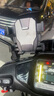 HAWEIWIND電動(dòng)車(chē)手機支架小頭盔防震防抖2025新款電瓶摩托車(chē)單車(chē)手機架支架 炫酷黑+黑頭盔帶鏡片【鏡座款】 曬單實(shí)拍圖