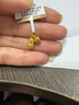 老鳳祥黃金吊墜女足金好柿花生硬金掛墜鎖骨鏈生日禮物送女友老婆 【柿柿如意】吊墜約0.3g 贈(zèng)銀鏈*證書禮盒 曬單實(shí)拍圖