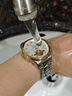 羅賓尼（LOBINNI）男士手表男機械表全自動(dòng)多功能防水高檔名牌男表情人節禮物送男友 【升級版】19052高貴間金【鋼帶】 曬單實(shí)拍圖