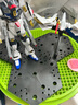 萬代（BANDAI）高達(dá)拼插拼裝模型底座1/144Action Base動(dòng)作展示支架地臺(tái) HG/RG/MG/RE 黑色支架 5058815 曬單實(shí)拍圖