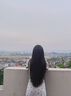 沐霓 假兩件連衣裙 夏季女法式溫柔風(fēng)小碎花蝴蝶結(jié)長(zhǎng)裙純欲短袖裙子 印花連衣裙 M 曬單實(shí)拍圖