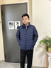 鴨鴨（YAYA）輕薄羽絨服男2025新款秋冬季反季立領(lǐng)保暖男士短款運動(dòng)百搭外套 黑色 L 曬單實(shí)拍圖