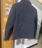 才俏夾克男棉服男毛呢外套男士秋冬新款翻領(lǐng)加厚衣服冬裝休閑夾克 灰色 L 115-125斤 曬單實(shí)拍圖