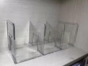 澳洺源保鮮膜收納盒櫥柜收納分層神器多功能柜內儲物架廚房調料架存放盒 亞克力收納架*透明-2個(gè)裝 曬單實(shí)拍圖