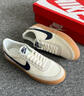 耐克（NIKE）女子 W KILLSHOT 2 運動(dòng)休閑鞋 FZ5630-102/帆白 37.5 曬單實(shí)拍圖