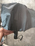 甄選雨傘全自動晴雨傘男女加大加厚加固遮陽傘防曬太陽傘晴雨兩用 40骨加固晴雨傘-曜石黑 全自動 曬單實(shí)拍圖