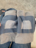 大衛(wèi)（Dawei）日本蠶絲護(hù)膝蓋套運(yùn)動(dòng)保暖老寒腿男女士關(guān)節(jié)漆蓋護(hù)腿保護(hù)套薄款夏 日本蠶絲竹纖維護(hù)膝-灰色-2只裝 L 曬單實(shí)拍圖
