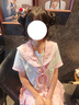 唐努烏十一封信jk正水手服萌系女幼稚園制服套裝 藍色小熊短袖+裙子+領(lǐng)結 M 曬單實(shí)拍圖
