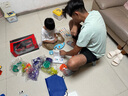 彌鹿（MiDeer）積木玩具DIY男孩女孩拼裝滑道軌道滾珠積木-銀河競速家居裝飾 曬單實(shí)拍圖