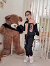 藍貝妮童裝女童冬裝2025新款洋氣大兒童運動(dòng)套裝秋冬季加絨加厚女孩衣服 粉色 120 碼建議身高110CM 曬單實(shí)拍圖
