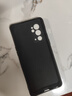 龐卡 適用一加9RT手機殼1+9RT新款5G液態(tài)硅膠鏡頭全包MT2110耐磨防摔保護套超薄軟殼男女簡(jiǎn)約純色外殼 【石墨黑】單殼 曬單實(shí)拍圖