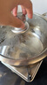 國風304不銹鋼湯鍋防燙手柄加厚復底湯鍋24CM家用燉鍋煮鍋燃氣電磁爐 曬單實拍圖