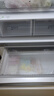美的（Midea）508升法式多門(mén)四開(kāi)門(mén)一級能效雙系統雙循環(huán)除菌凈味國家補貼20%家用冰箱大容量BCD-508WTPZM(E)白 曬單實(shí)拍圖
