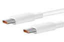 華為（HUAWEI）6A數(shù)據(jù)線充電線 USBType-C轉(zhuǎn)USBType-C/線長1.8m/高品質(zhì)線芯原裝 白色CC800 曬單實(shí)拍圖