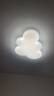 雷士（NVC）LED臥室吸頂燈護(hù)眼全光譜智能遙控房間燈云朵造型兒童房燈具 力薦！全光譜云朵 65W 三段調(diào)光 曬單實(shí)拍圖