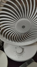 京東京造 [小云朵」空氣循環(huán)扇 廣角搖頭電風(fēng)扇家用節能桌面/臺式小風(fēng)扇空調伴侶輕音大風(fēng)量四季循環(huán)白色款 曬單實(shí)拍圖
