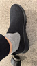 斯凱奇（SKECHERS）七夕禮物男鞋夏季透氣薄款一腳蹬網(wǎng)面健步鞋軟底運動休閑鞋54609 曬單實拍圖