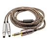Earmax 適用于森海塞爾HD800 HD800S HD820 達摩D1000單晶銅 升級耳機線(xiàn) 4.4MM 平衡線(xiàn)/16股HD800 曬單實(shí)拍圖