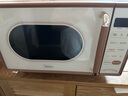 美的（Midea）小滋味微波爐烤箱一體機小型家用微波爐光波加熱一級能效平板變頻復(fù)古美拉德風(fēng)C1G2 曬單實拍圖