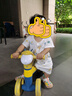 泰蘭尼斯童鞋嬰兒涼鞋夏季新款步前鞋男寶女寶防滑軟底學(xué)步鞋關(guān)鍵鞋 白/黃 20 內(nèi)長(zhǎng)13.5適合腳長(zhǎng)12.8~13.2 曬單實(shí)拍圖