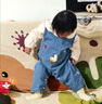 G.DUCKKIDS小黃鴨童裝女夏裝一周歲衣服女寶寶0-3歲嬰兒套裝5小童女孩兩件套 黃色 90 尺碼1~2歲【 80-90cm】 曬單實(shí)拍圖