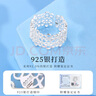 老銀匠s925銀戒指女ins冷淡風(fēng)潮開(kāi)口設計鏤空蕾絲雕花戒子食指戒送女友 曬單實(shí)拍圖