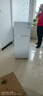 TCL 116升二級(jí)能效雙開(kāi)門兩門二門養(yǎng)鮮冰箱小戶型小型家用節(jié)能電冰箱租房國(guó)家補(bǔ)貼118升級(jí)款R116L5-B 曬單實(shí)拍圖